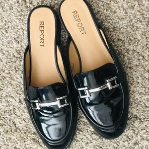 Report Black Mules Shoes